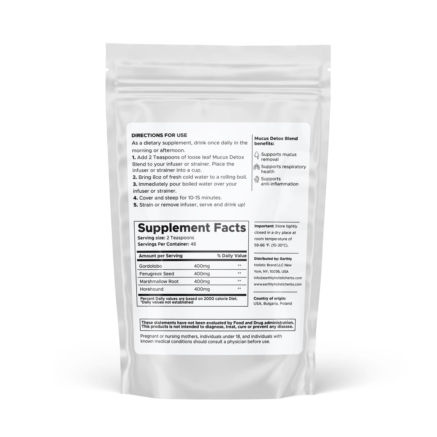Mucus Detox Blend